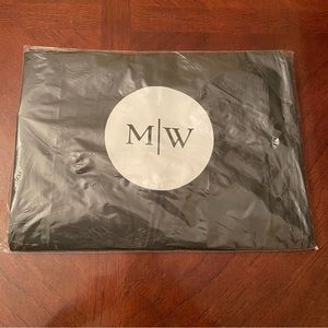 NWT Men’s Warehouse Black Lightweight Vinyl Garment Bag NWT